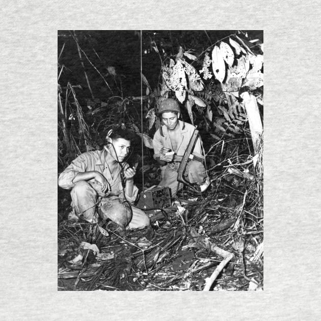 Navajo code talkers, World War II (C019/6930) by SciencePhoto